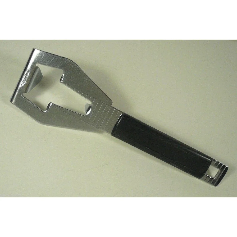 Vintage Foley Bottle Opener Black & Stainless Steel